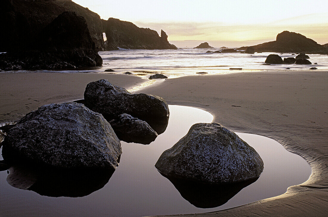 USA, Washington, Olympic National Park, Second Beach