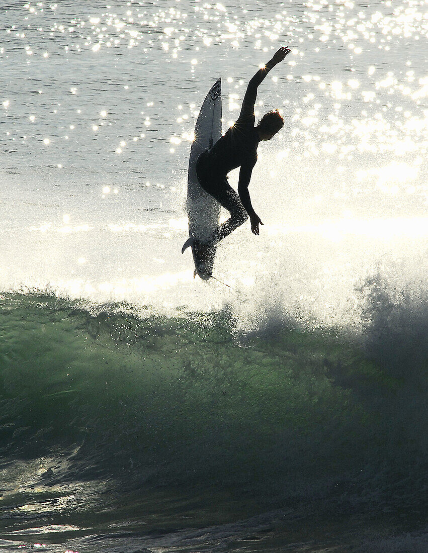 Surfer. Port Elizabeth. South Africa.