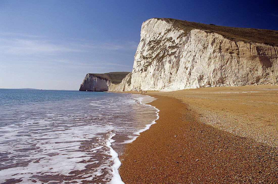 Beach at Bats Head Dorset UK