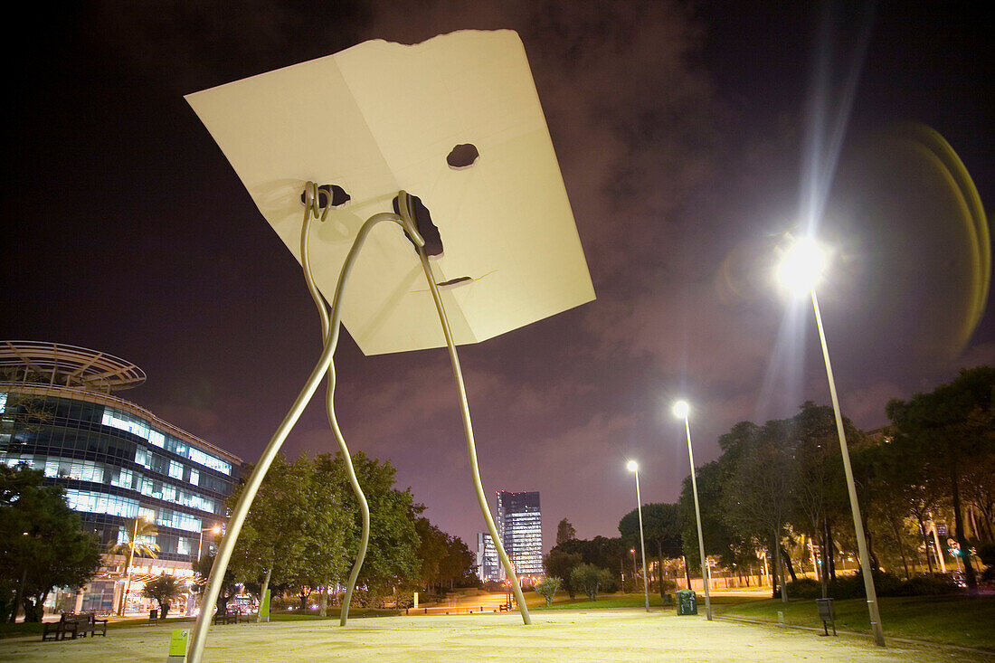 Sculpture. Olympic Village. Barcelona