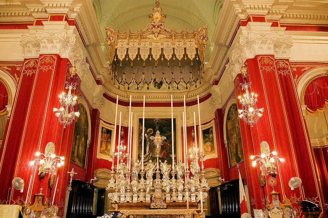 Church of the Annunciation. San Dominico Festival. Vittoriosa. Malta