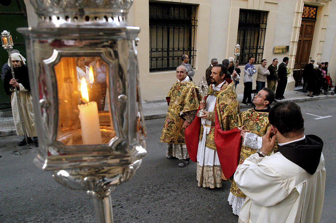 Our Lady of Sorrows procession. Valletta. Malta