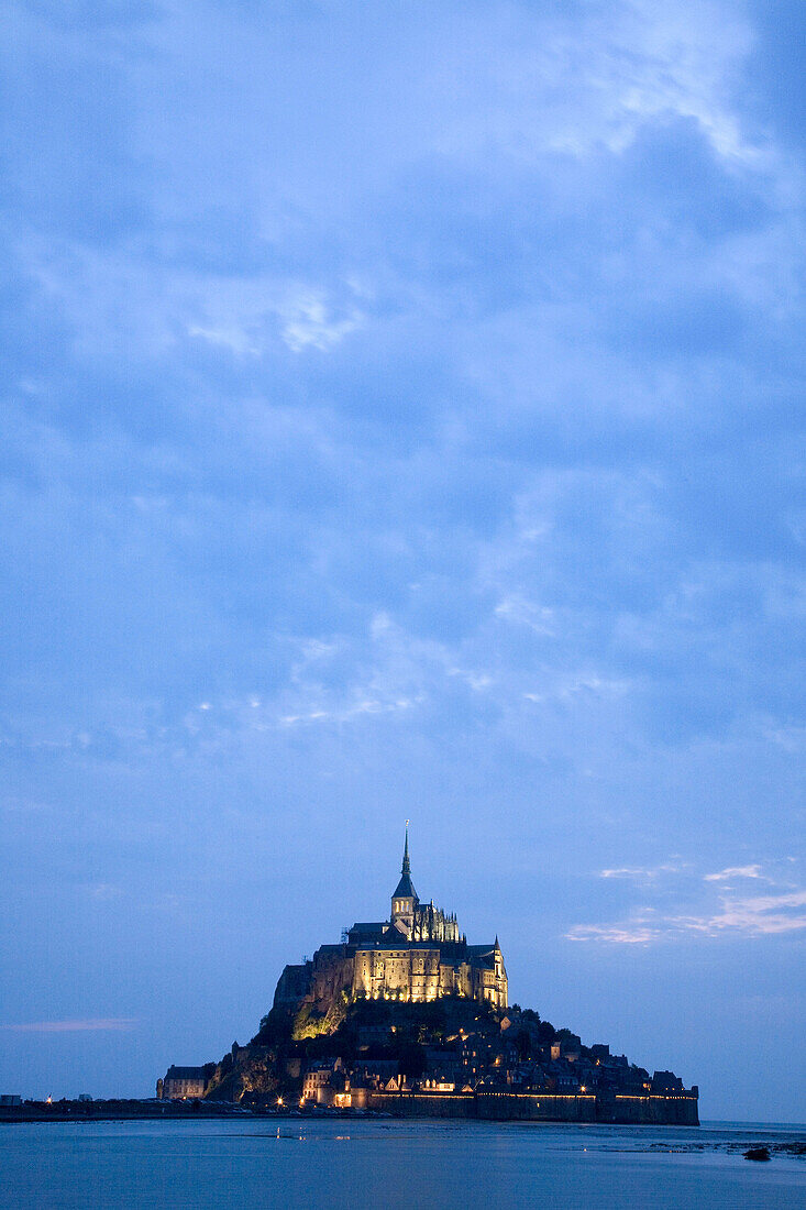 Mont Saint Michel Abbey. Normandy. France