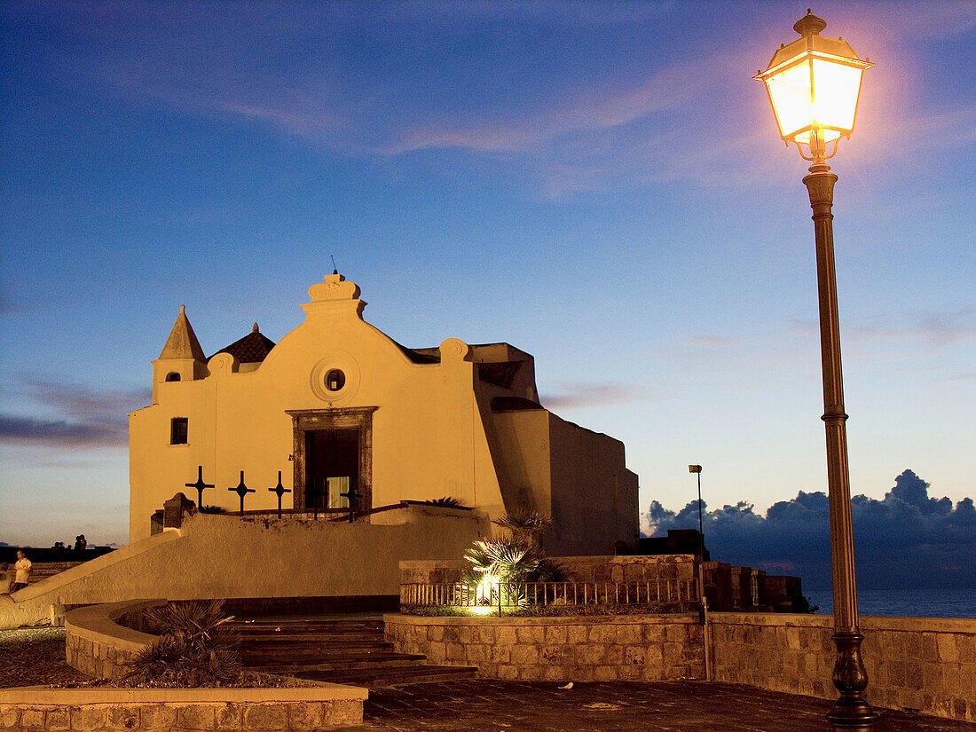 Italy, Campania, Ischia Island, Chiesa del Soccorso