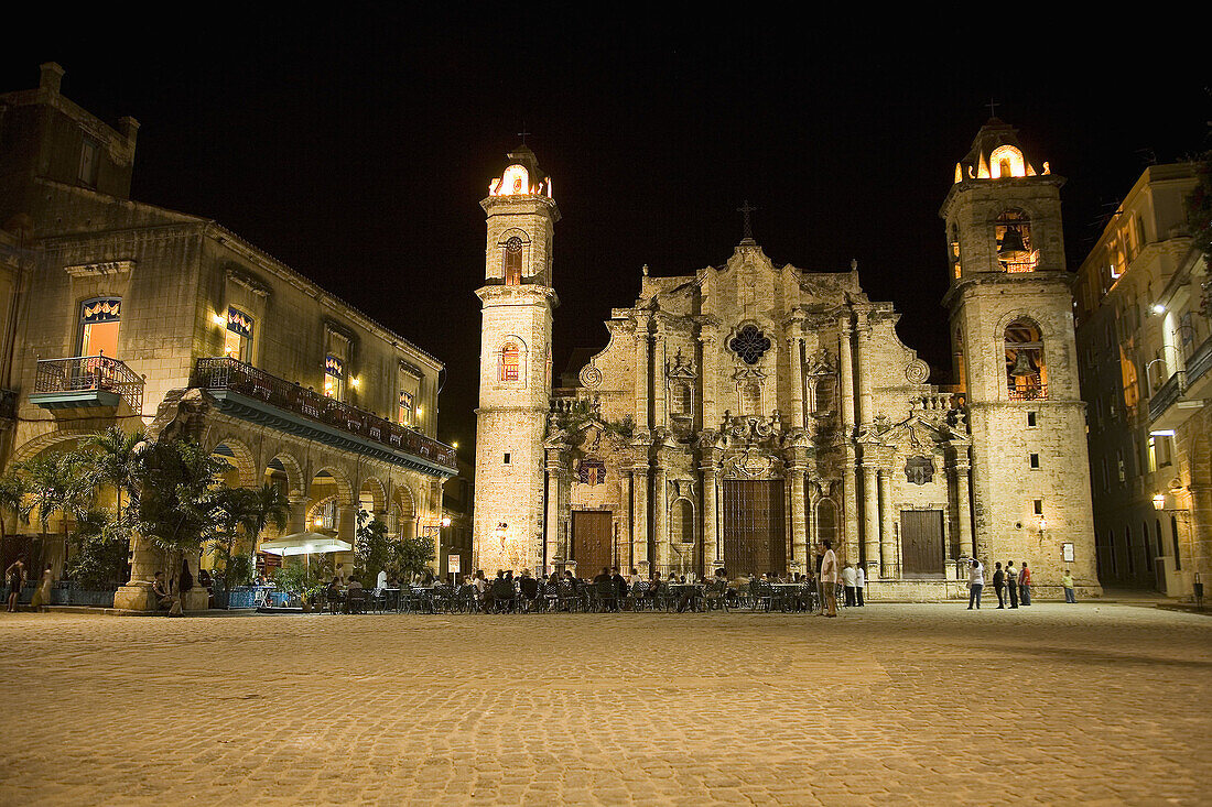 San Cristobal Cathedral. Havana, Cuba