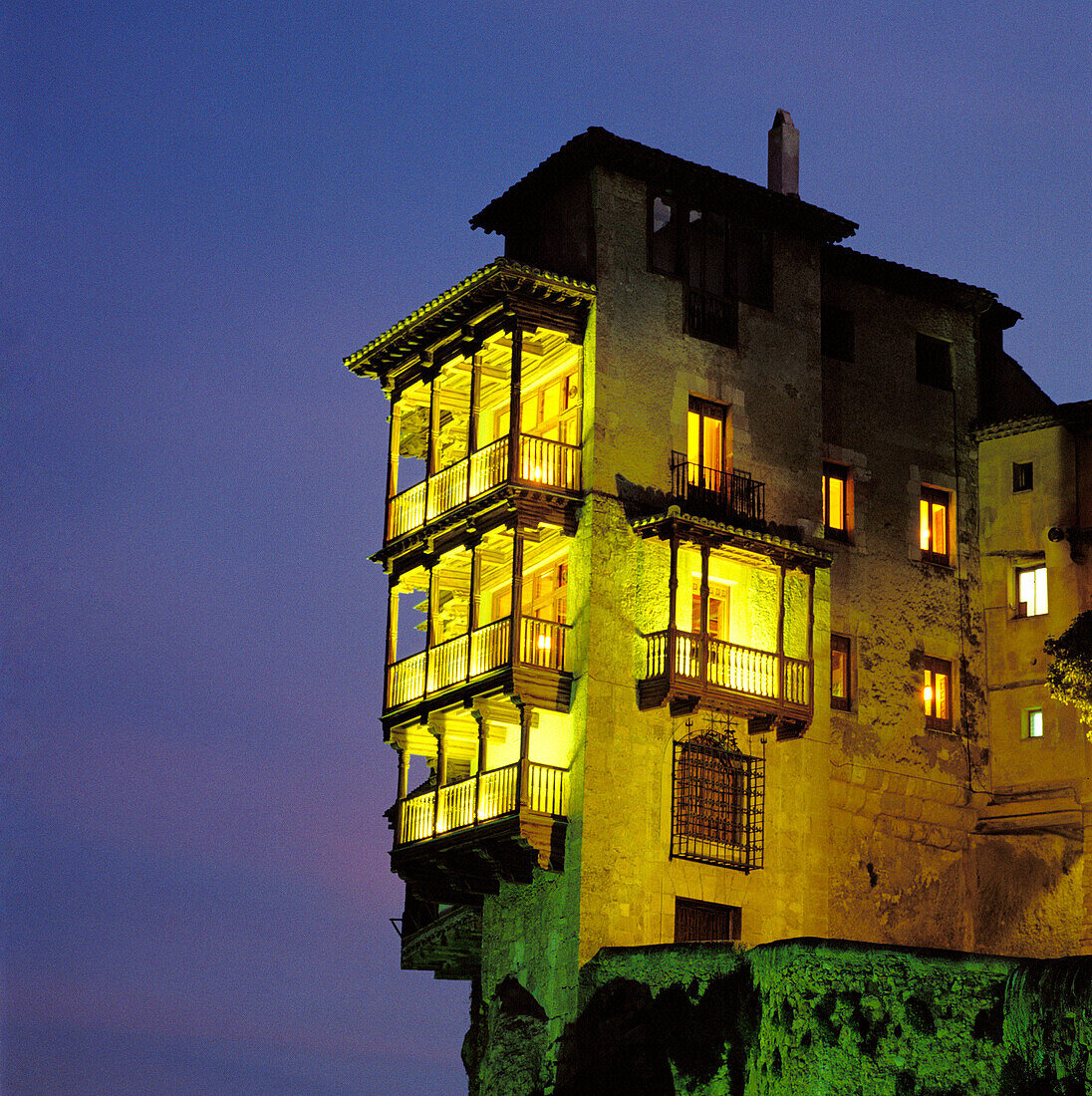 Hanging houses, Cuenca. Castilla-La Mancha, Spain