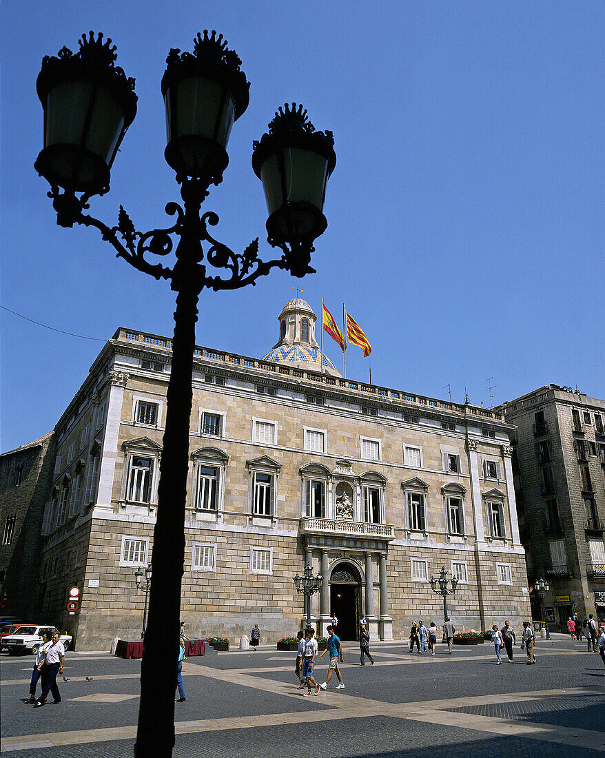 Palau de la Generalitat (seat of the catalan government). Barcelona. Spain