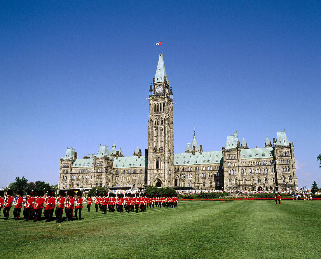 Changing of the Guard, Parliament, Ottawa, Ontario, Canada