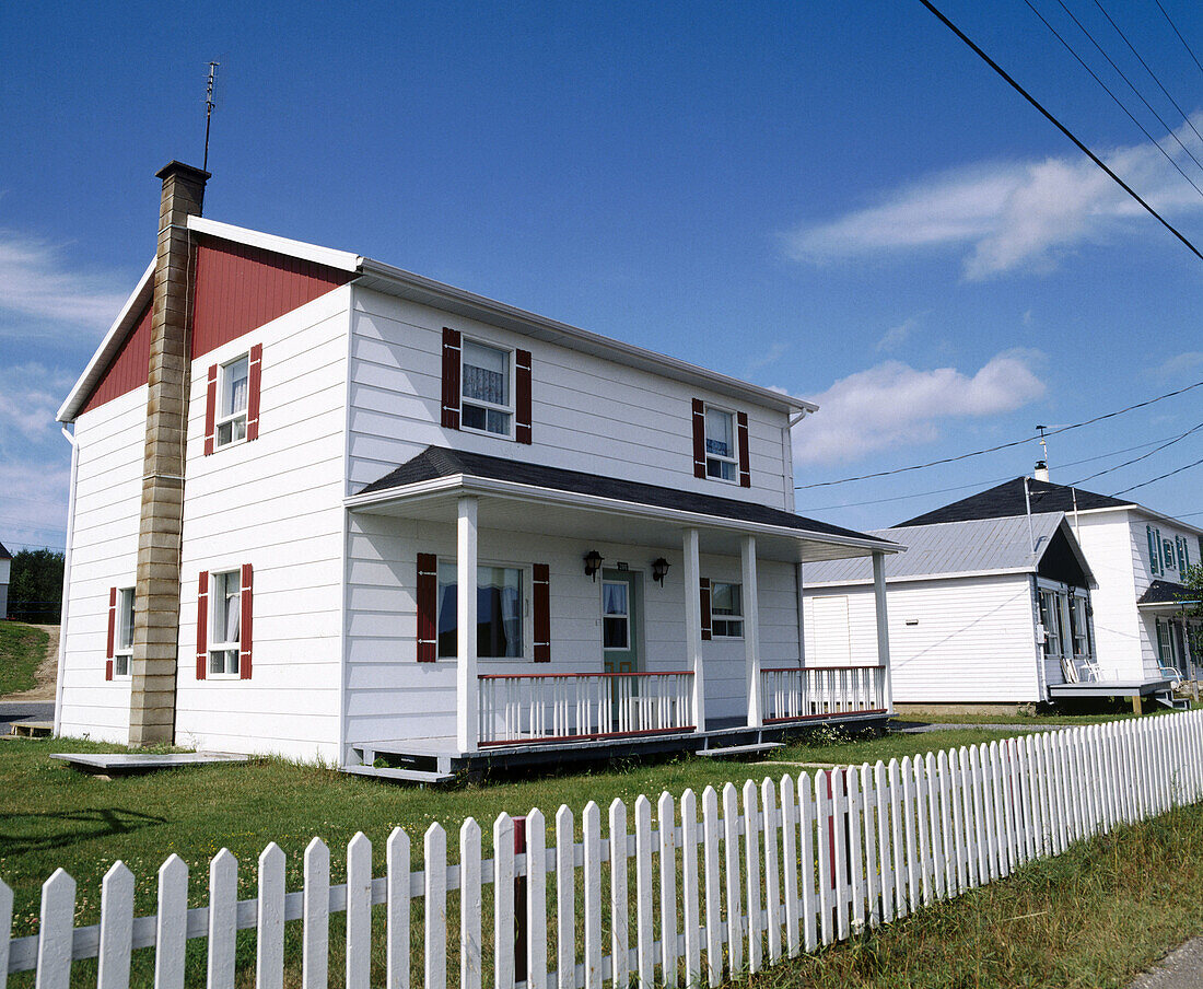 House, Baie des Rochers, Quebec, Canada