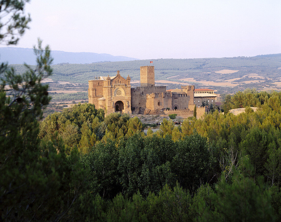 Castle of Javier. Navarre. Spain
