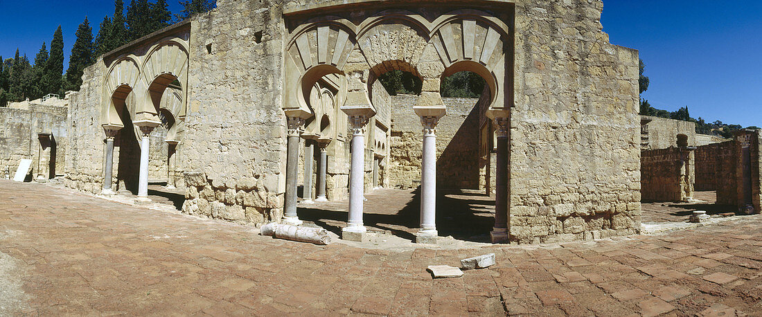 Dar al-Yund (Armeehaus), Medina Azahara, Provinz Cordoba, Spanien