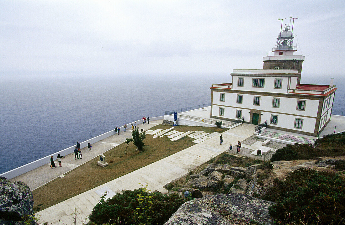 Lighthouse at Cape Fisterra, Fisterra. A Coruña province, Galicia, Spain