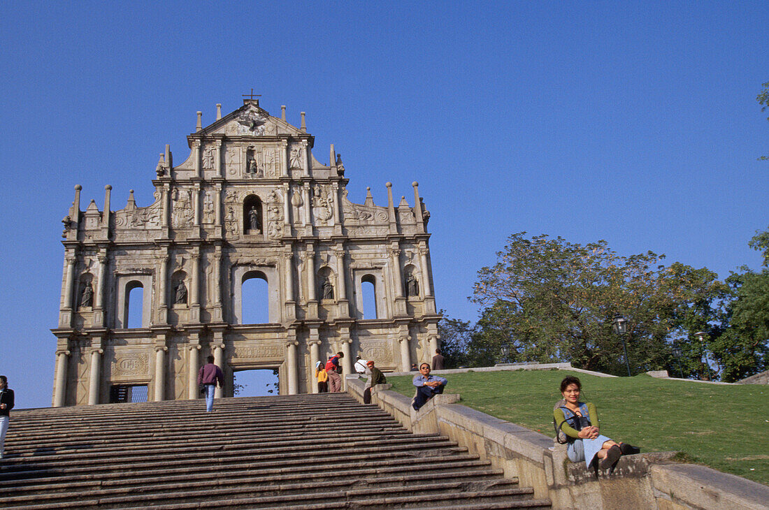Ruins of Saint Paul. Macau. China