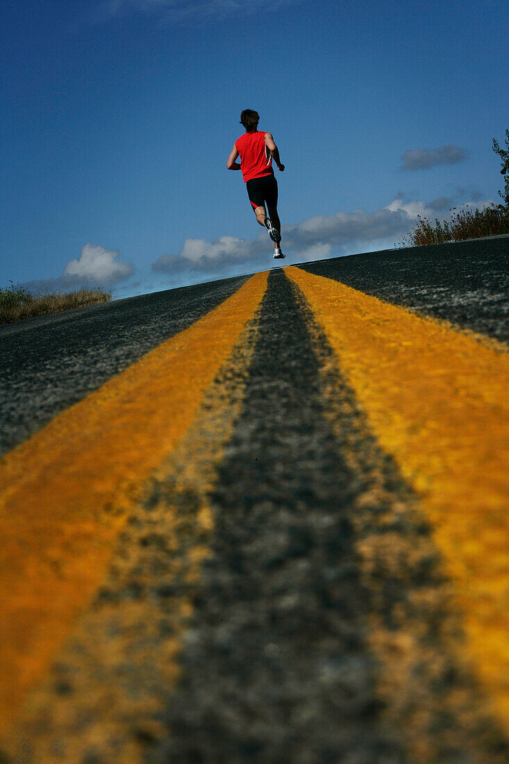 Läufer beim Hood to Coast Relay, Oregon, USA