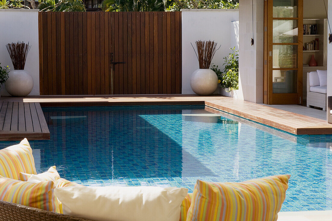 swimming pool in villa