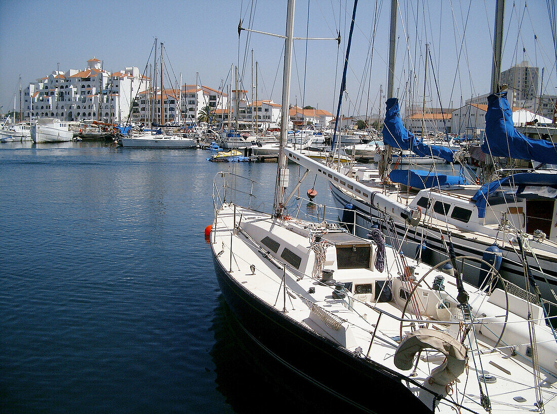 Marina. Gibraltar. UK.