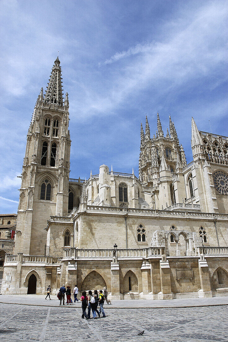 Gothic Cathedral. Burgos. Spain