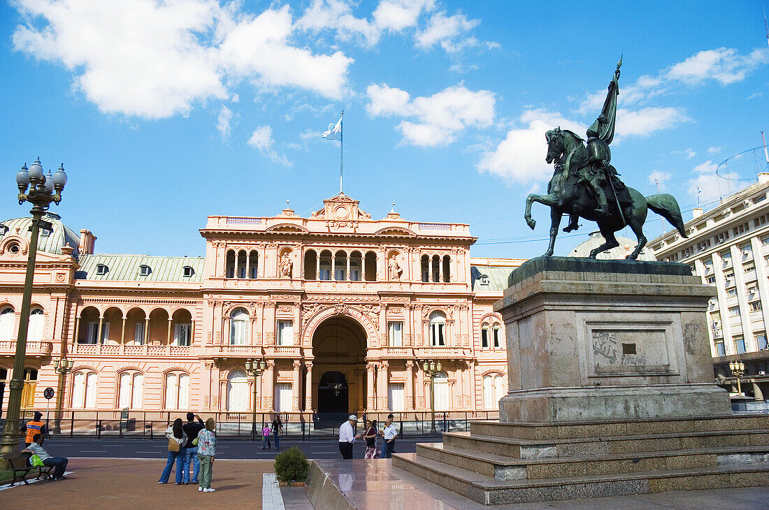 Casa Rosada, Presidential Palace in Buenos Aires, Argentina