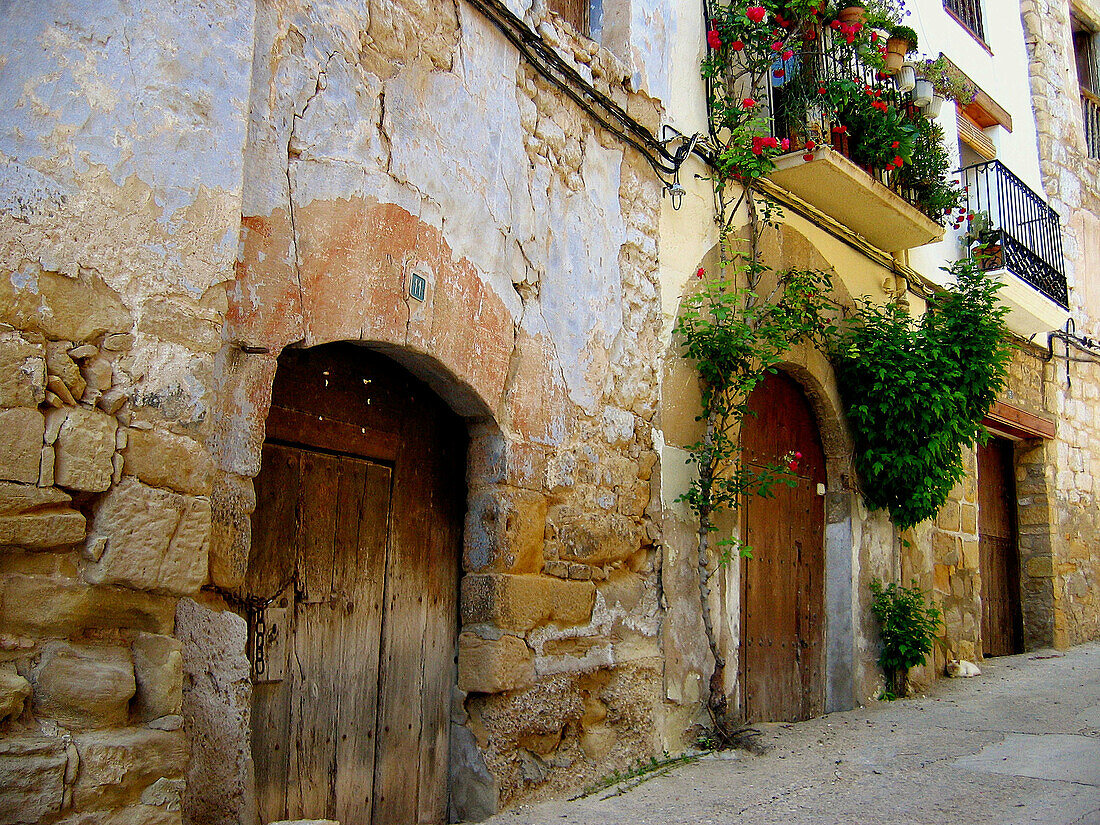 La Fresneda. Teruel province, Aragón, Spain