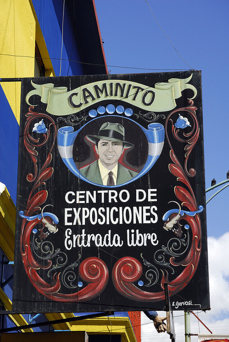 Caminito street, La Boca district. Buenos Aires. Argentina