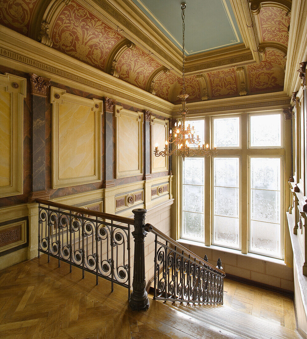 Bamberg, Bayern, Bavaria, Germany, world cultural heritage, Architecture, Villa Dessauer, 1885, Carl Emanuel Dessauer, Jüdischer Hopfenhändler