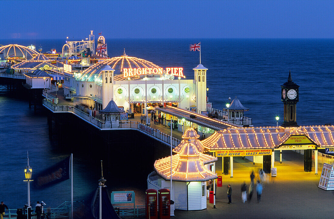 Europe, Great Britain, England, East Sussex, Brighton, Brighton Pier