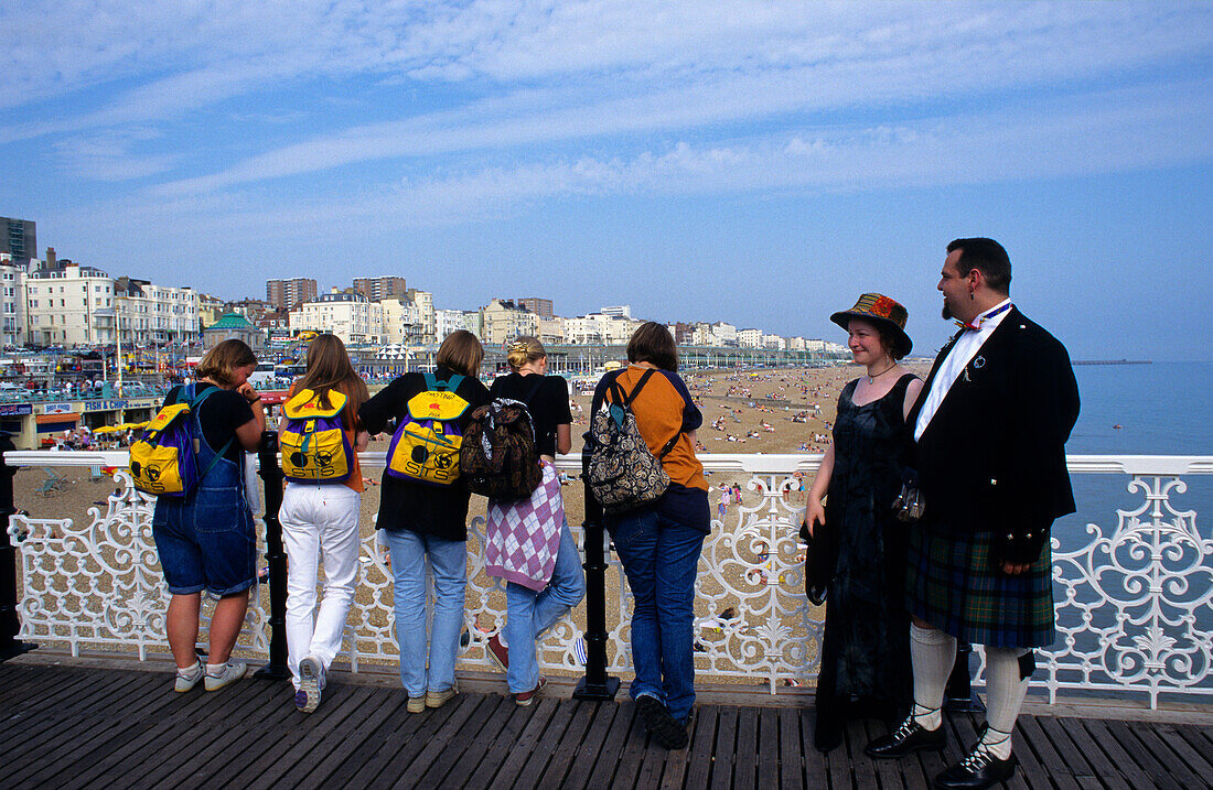 Europe, Great Britain, England, East Sussex, Brighton, Brighton Pier