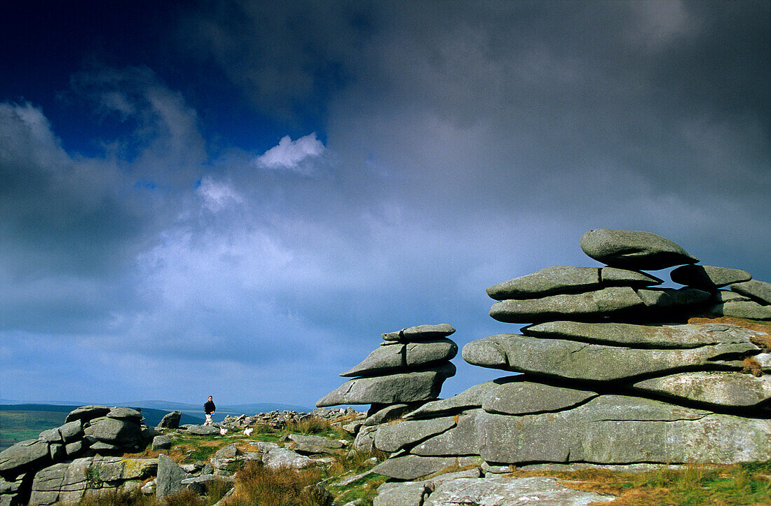 Europa, Grossbritannien, England, Cornwall, Bodminmoor, Stowe's Hill