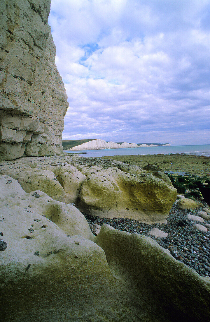 Europa, England, Kent, Seven Sisters, bei Seaford