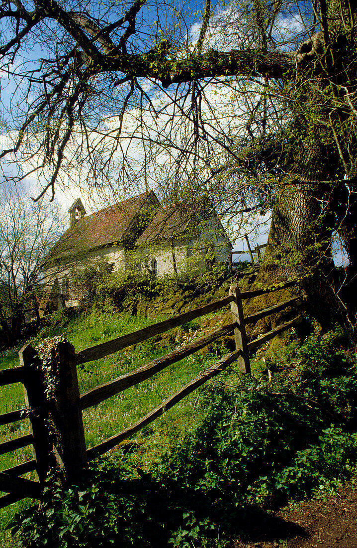 Europe, Great Britain, England, West Sussex, Chithurst, St. Mary's Church