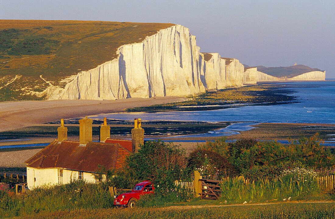 Europe, England, Kent, Seven Sisters, near Seaford