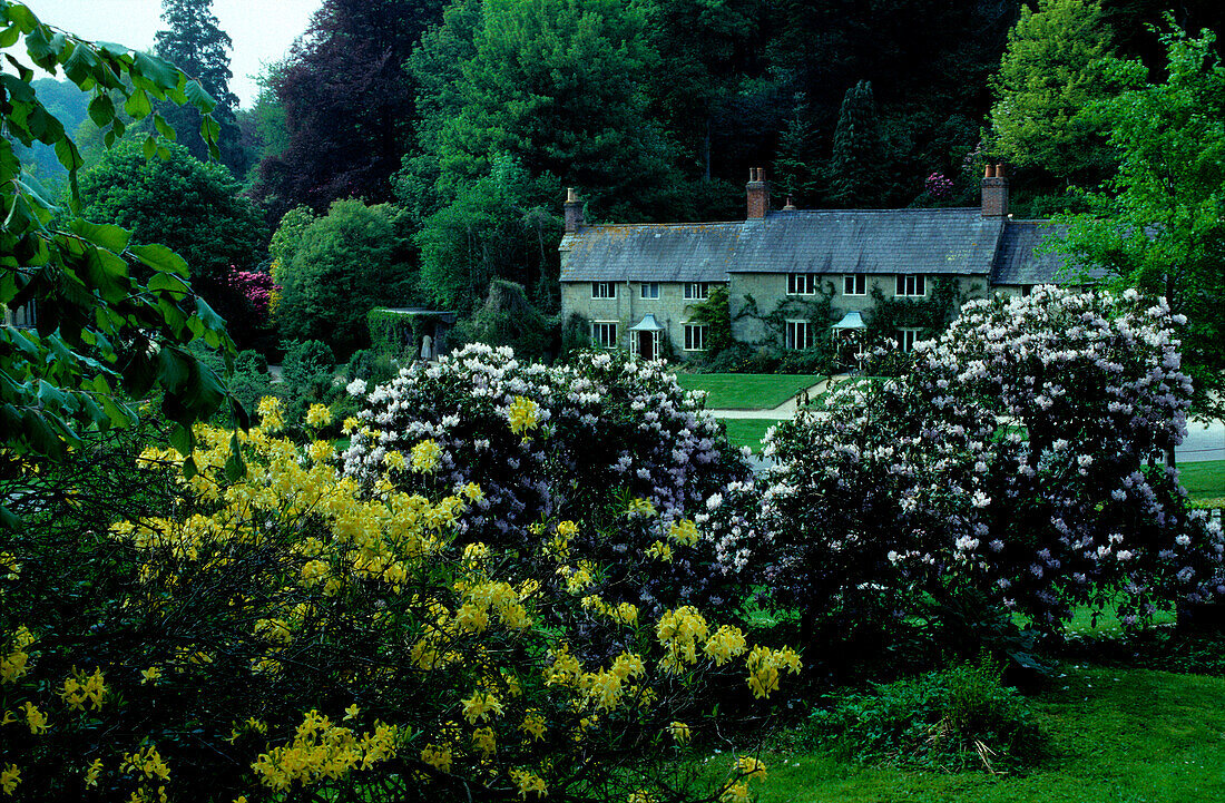 Europa, England, Wiltshire, Stourhead Garten