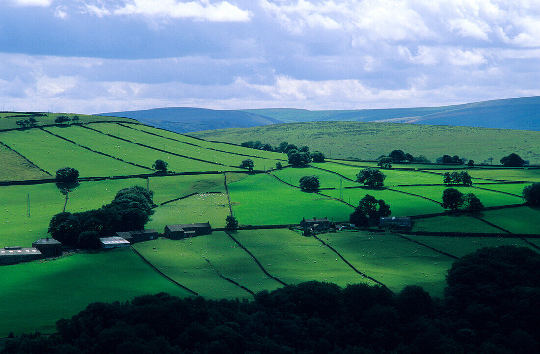 Europa, England, West Yorkshire, bei Hebden Bridge