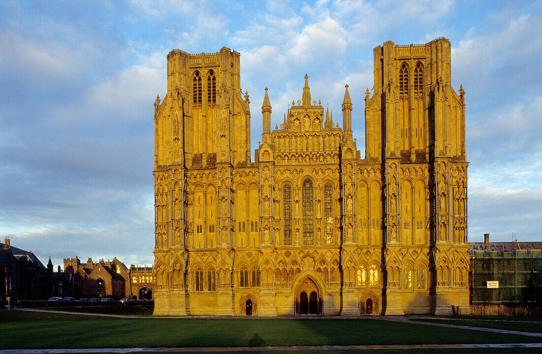 Europe, England, Somerset, Wells, Cathedral