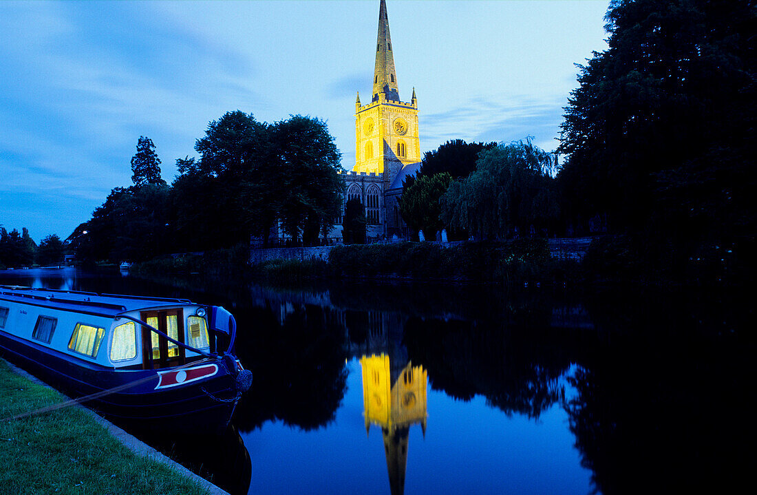 Europa, England, Warwickshire, Stratford-upon-Avon, Pfarrkirche Holy Trinity