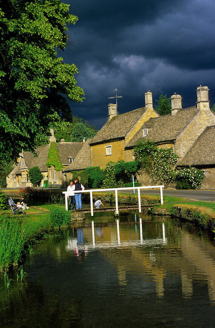 Europe, England, Gloucestershire, Cotswolds, Lower Slaughter