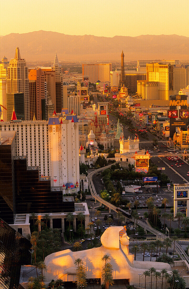 USA, Nevada, Las Vegas, Las Vegas Boulevard, ''The Strip'', Sphinx