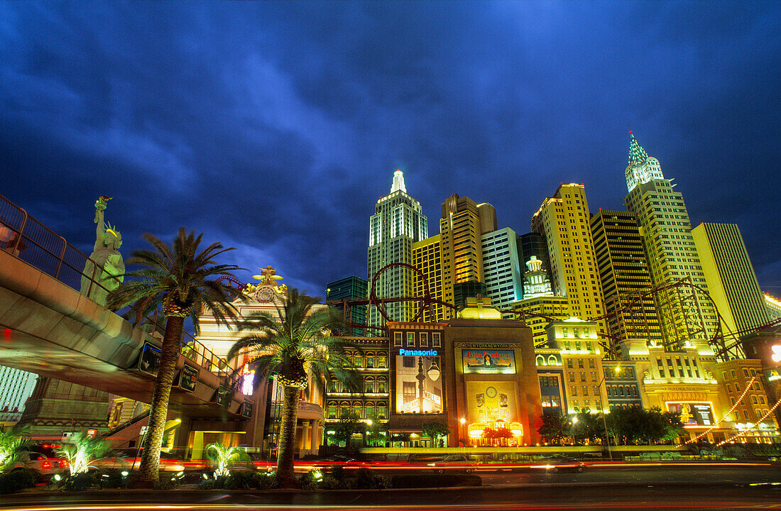 USA, Nevada, Las Vegas, Las Vegas Boulevard, ''The Strip''. Hotel ''New York New York''