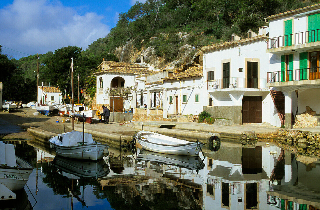 Europa, Spanien, Mallorca, Cala Figuera, Hafen