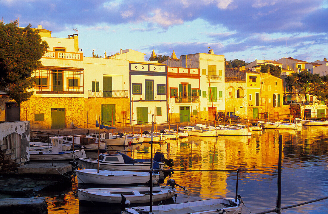 Europe, Spain, Majorca, Portocolom, harbour