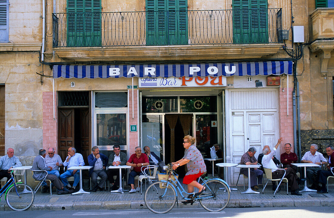 Europa, Spanien, Mallorca, Llucmajor, Bar Pou