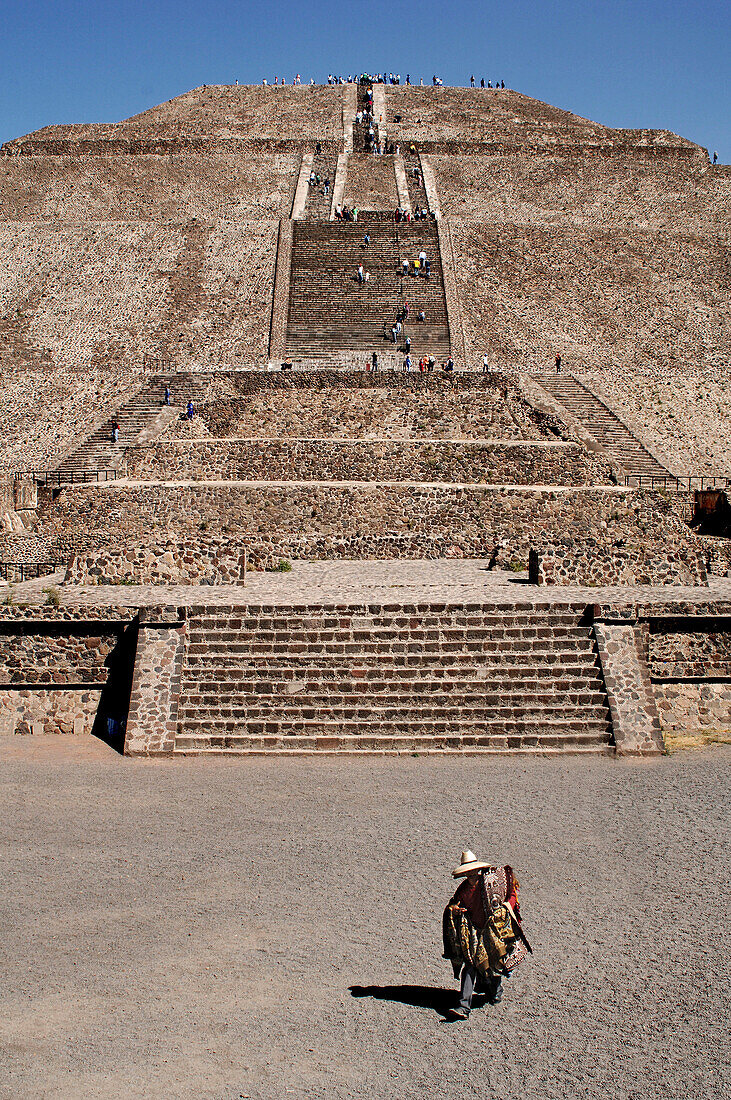 Sonnenpyramide, Teotihuacan, Mexiko