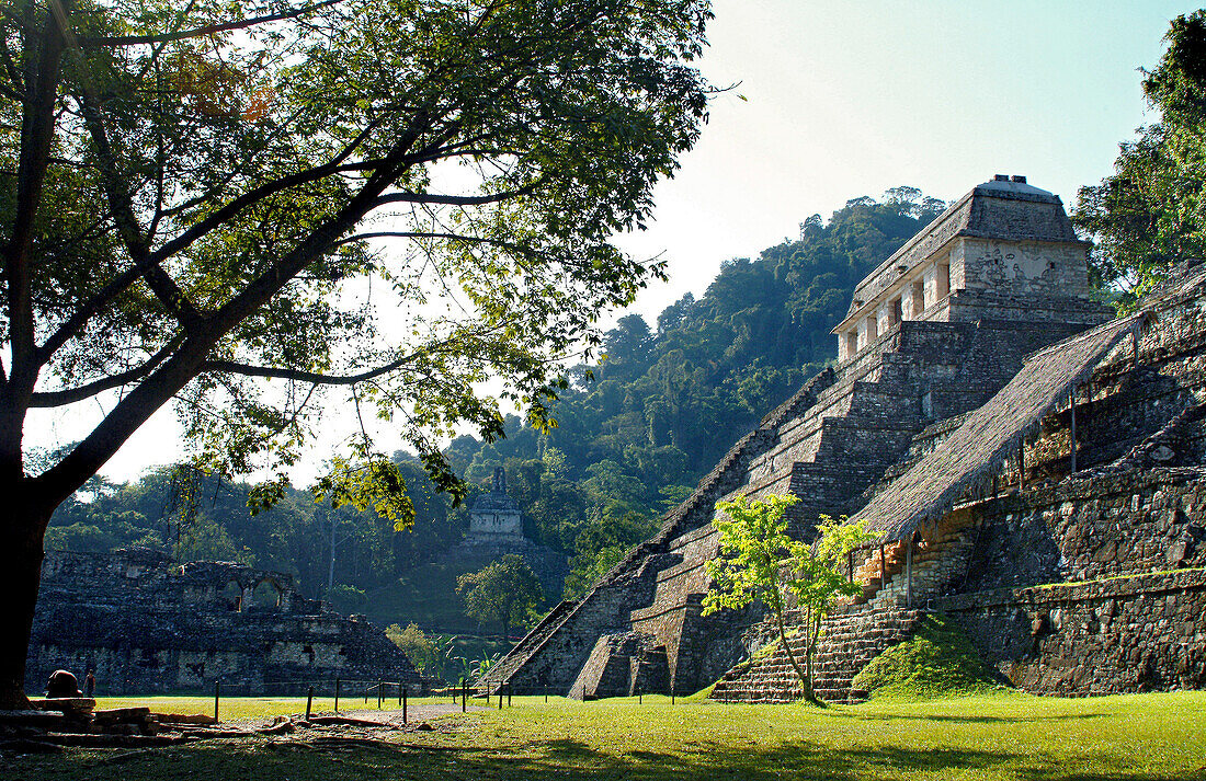 Temple of Inscriptions, Palenque, Chiapas, Mexico
