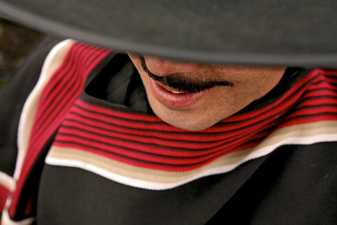 Caballero beim Rodeo in Chonchi, Chiloé, Chile, Südamerika