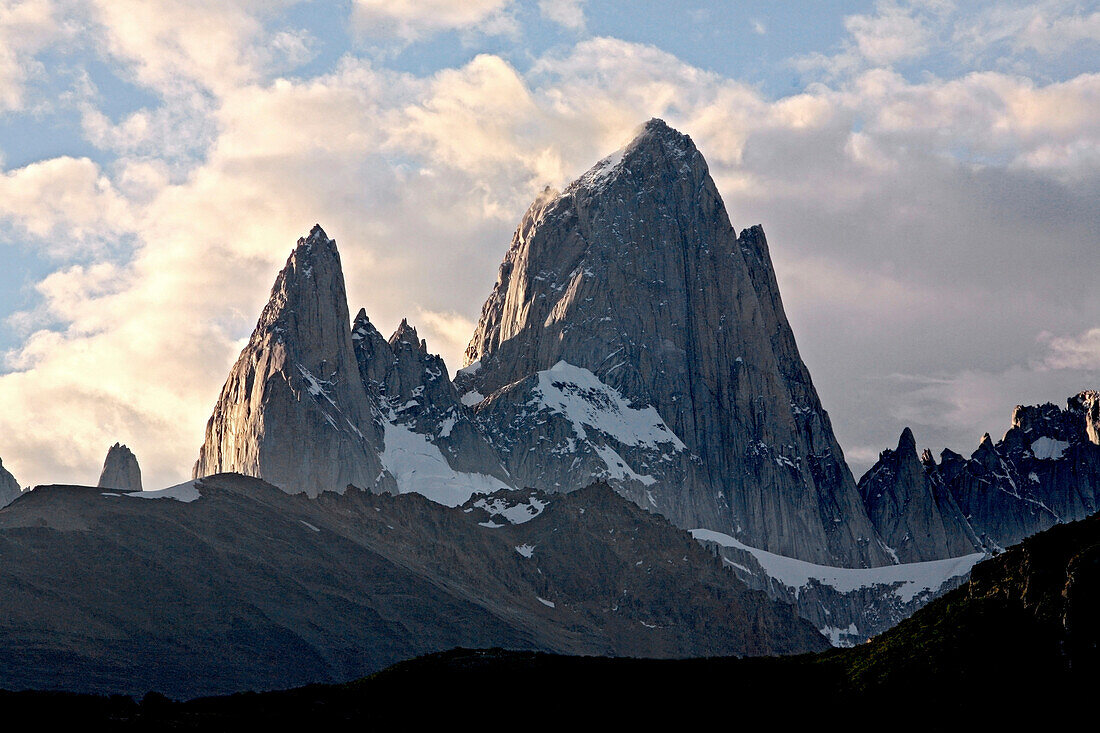 Fitz Roy Massiv, Nationalpark Los Glaciares, Patagonien, Argentinien, Südamerika