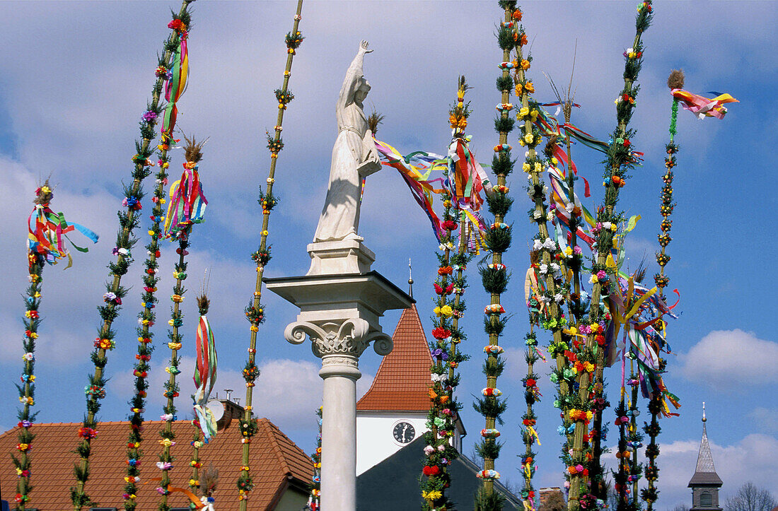 Easter Palm Contest in Lipnica Murowana, Poland.