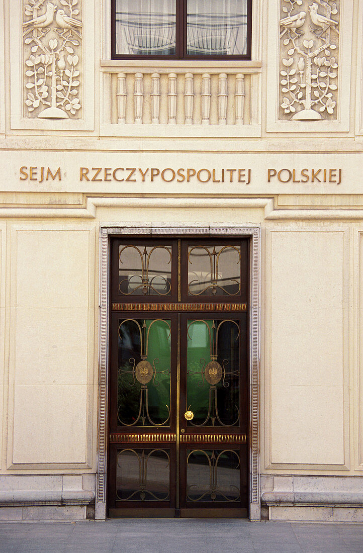 Poland, Warsaw, Parlament ( Sejm ), The parliament tradition in Poland dates from 1453