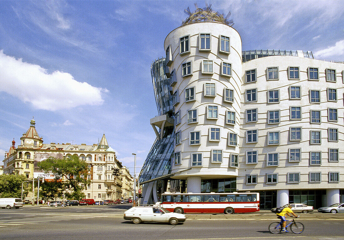 Dancing House in Prague, Czech Republic