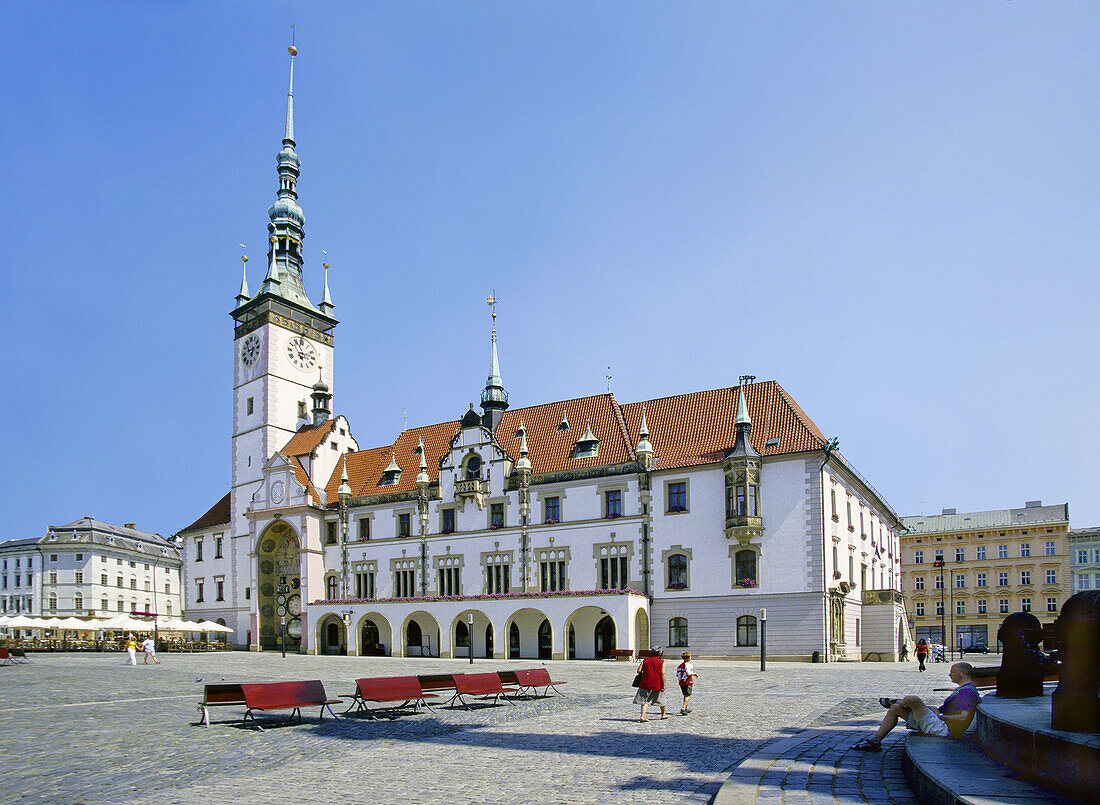 Main Square in Olomouc Czech Republic