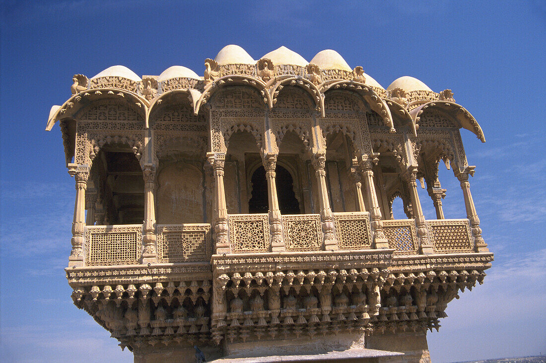 Salim Singh-ki-Haveli (traditional mansion). Jaisalmer. India